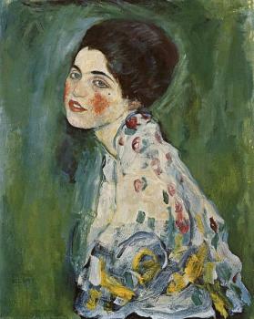 Gustav Klimt : Portrait of a Lady